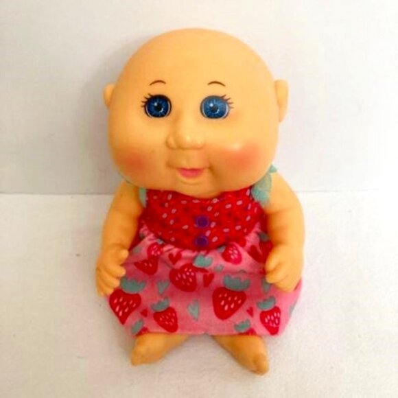 Cabbage Patch Kids 2016 CPK 9" Baby Doll Newborn Pink Strawberry Dress WCT-63 - Picture 1 of 6